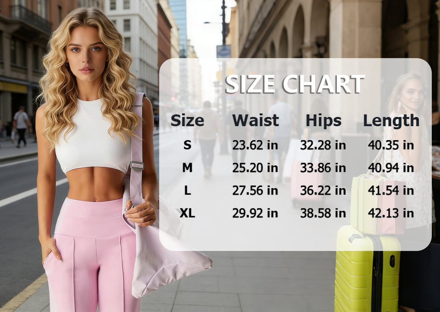 🎁2026 Nya Ankomster 50% RABATT💥50K+ SÅlda💕Damernas Enfärgade Löstsittande Straight Leg Byxor