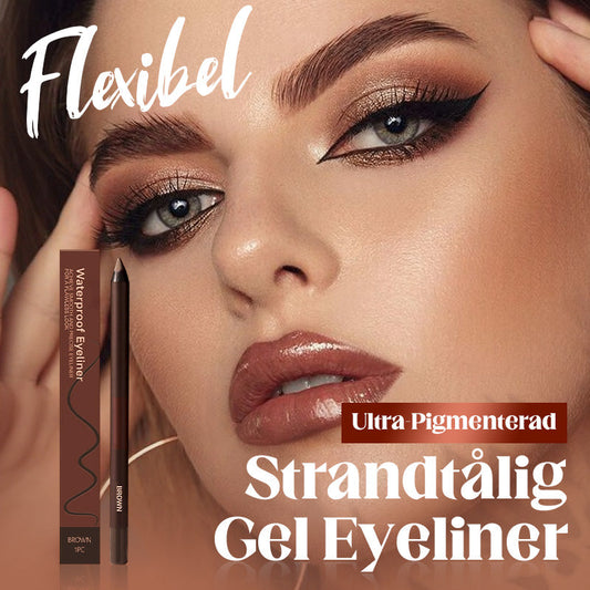 👁️ KÖP 1, FÅ 1 GRATIS! 🔥 Ultra-Pigmenterad Strandtålig Gel Eyeliner – Vattenfast, Långvarig Hållbarhet & Inkl. Gratis Pennvässare ✨