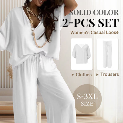 ✨Flickaktigt, enfärgat, ledigt fritidsset | Smalt och långt × Många olika kombinationsmöjligheter 👚👖