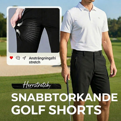 ⏳SISTA DAGEN REA 60 % RABATT !!📢Herrstretch snabbtorkande golfshorts