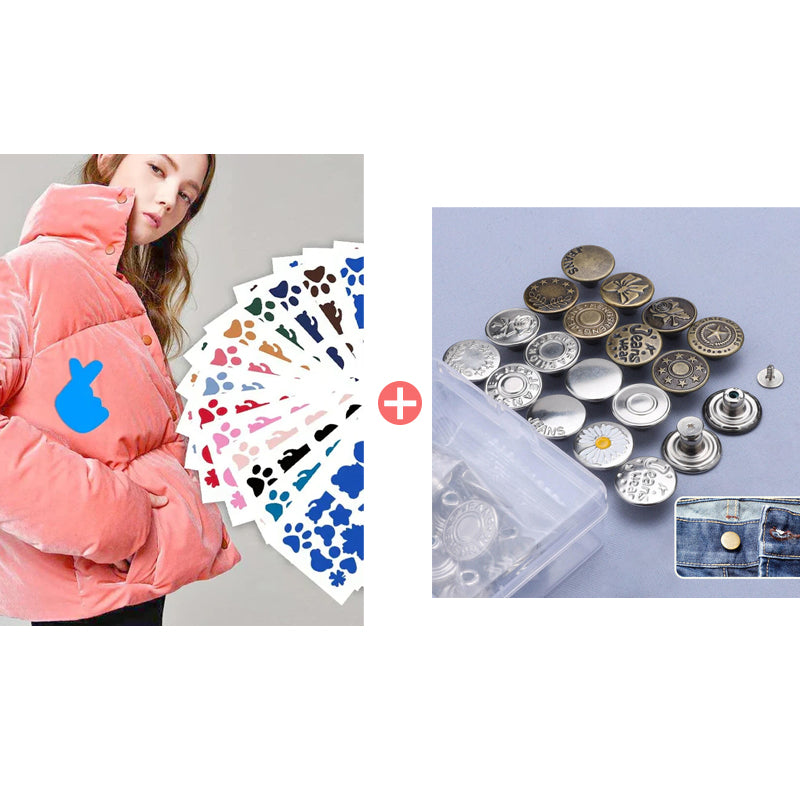 🎁Köp 1 få 2 gratis⚡Självhäftande vattentät tygreparationslapp