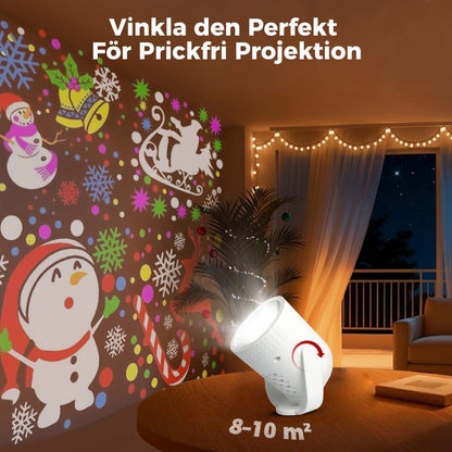 🔥Het försäljning🎅🏻✨USB-LED-projektionslampa med julmotiv