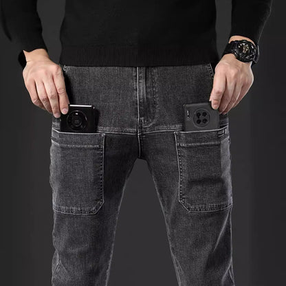 🔥Vårerbjudanden – 56 % rabatt💐Bekväma, slitstarka cargobyxor med flera fickor👖