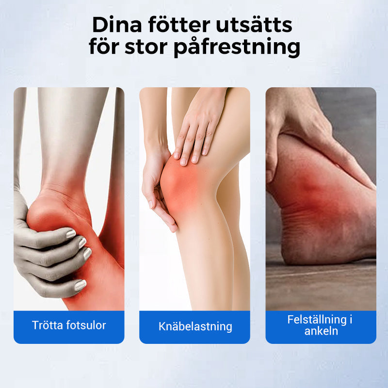 Stötdämpande innersulor för män och kvinnor