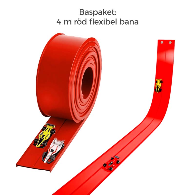 Gör-det-själv Flexibel Racerbanaleksak Set