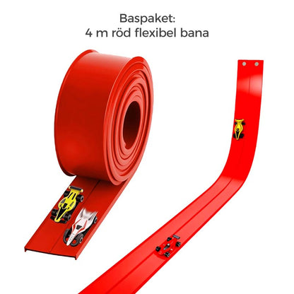Gör-det-själv Flexibel Racerbanaleksak Set