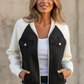 🧥 Enkel denimstil med unik känsla – spliced-design jacka för en modern vardagslook