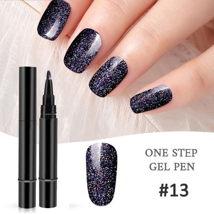 💅 Tidsbegränsat erbjudande: Köp 1, få 1 gratis! ✨One Step nagelgelpenna🎨Gratis handhållen mini-UV-nagellampa💡