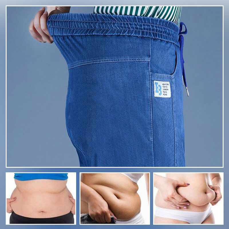 ⏳Tidsbegränsat erbjudande: 65 % rabatt!!💕👖Mom-jeans med hög midja och extremt stretchig passform