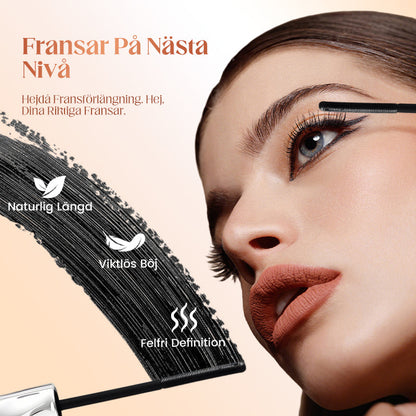 💄 KÖP 1 FÅ 1 GRATIS! ✨ Vattentät fibermascara - Intensiv längd & böjning med berikade fibrer för klumpfri volym hela dagen 🌟👁️