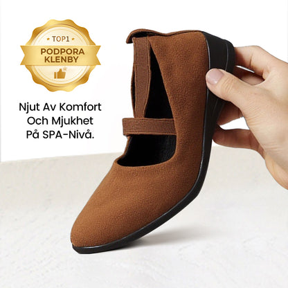🔥Sista dagskampanj 50% rabatt 🔥Bekväma, lätta, halkfria, andningsbara platta ortopediska skor för kvinnor