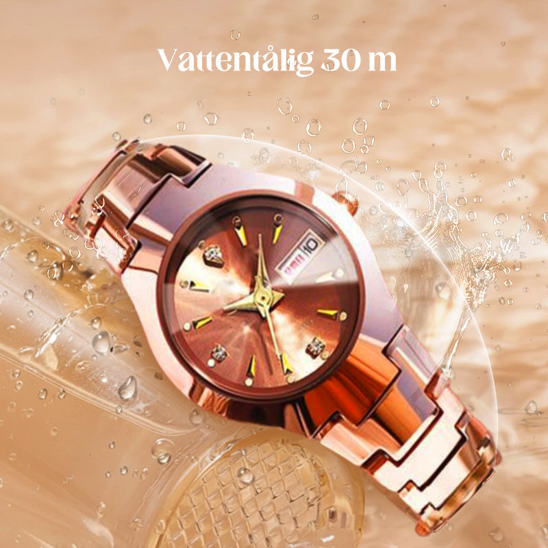 ⌚Elegant vattentät klocka för kvinnor