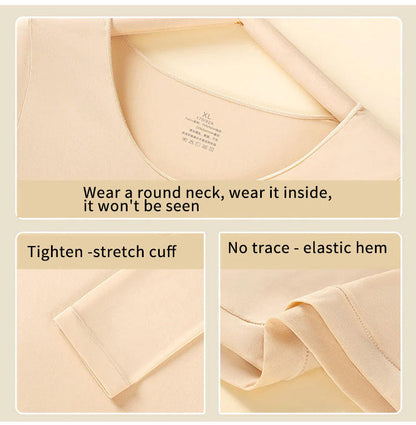 🔥 50% RABATT BLIXTREA! ✨ Ultratunna Självuppvärmande Termoplagg - Intelligent Temperaturreglering med Mjuk Bambusyta för Avslappnad Värme ❄️👕