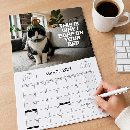 🐾 Kollektion med väggkalendrar för 2027: Roliga, originella och riktigt söta – hitta din perfekta kalender för 2027