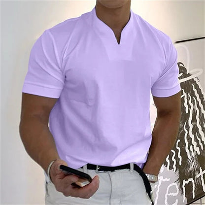 2025 Gentlemans business kortärmad fitness-T-shirt