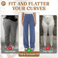 🔥 Muttertagsaktion: 50 % Rabatt 💷 Damen High-Waist Stretchhosen