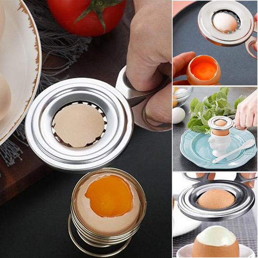 Egg Topper Cutter i rostfritt stål