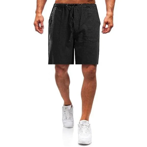 (🎁2025 Het nyårsrea🎁)Lösa casual shorts i linne för män