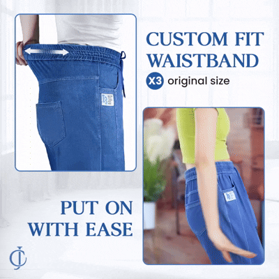 ⏳Tidsbegränsat erbjudande: 65 % rabatt!!💕👖Mom-jeans med hög midja och extremt stretchig passform