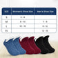 Fleece-Fodrade Halkfria Termiska Tofflor Sockor