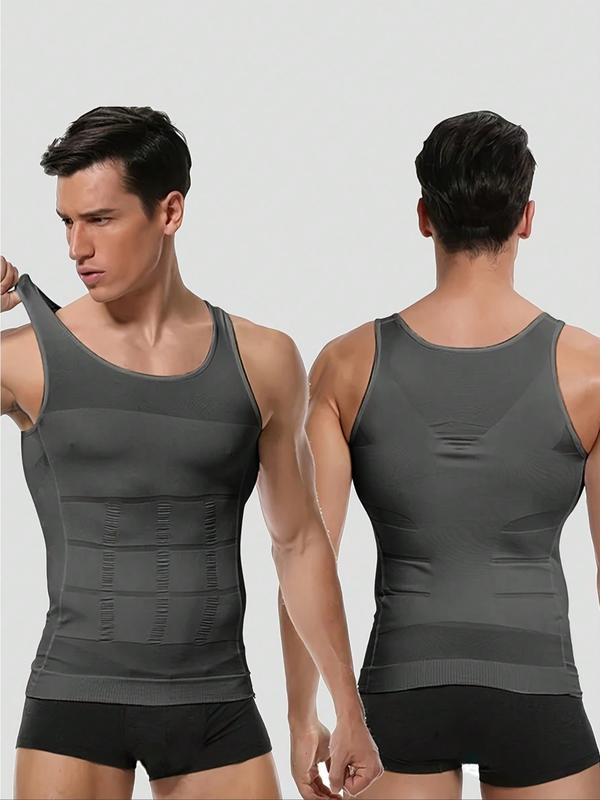 Kompressionströja för herrar, slim fit, figurskärande undertröja
