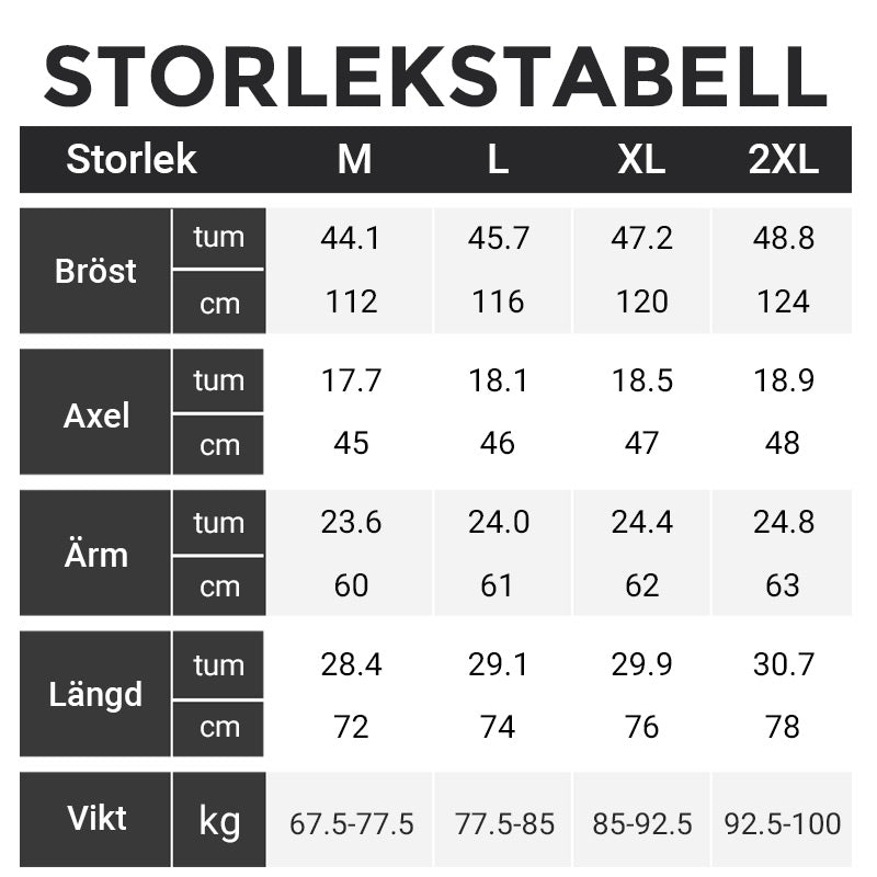 Herrars skrynkelfria stretch skjorta