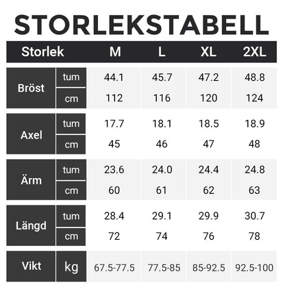 Herrars skrynkelfria stretch skjorta