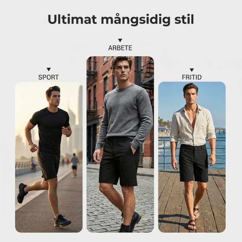 ⏳SISTA DAGEN REA 60 % RABATT !!📢Herrstretch snabbtorkande golfshorts