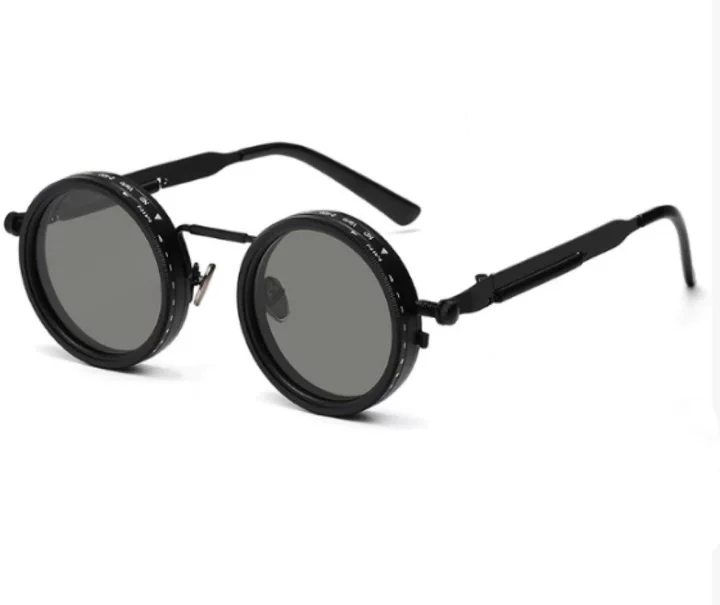 🕶️ 50 % RABATT NU! 🌞 Justerbara polariserade runda solglasögon – UV400-skydd, lätta och reptåliga ✨