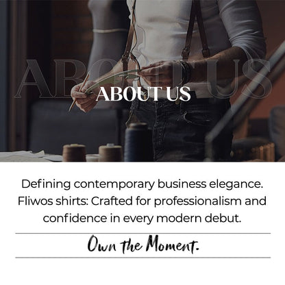 Heltäckande långärmade skjortor med knappar för män