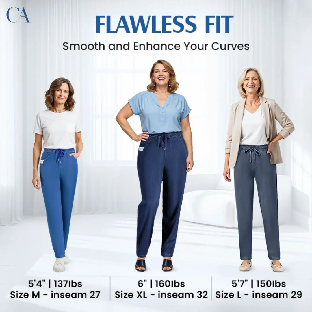 ⏳Tidsbegränsat erbjudande: 65 % rabatt!!💕👖Mom-jeans med hög midja och extremt stretchig passform