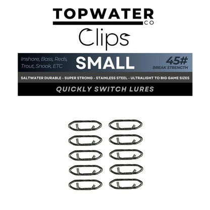 Topwater Co Snabbklämmor