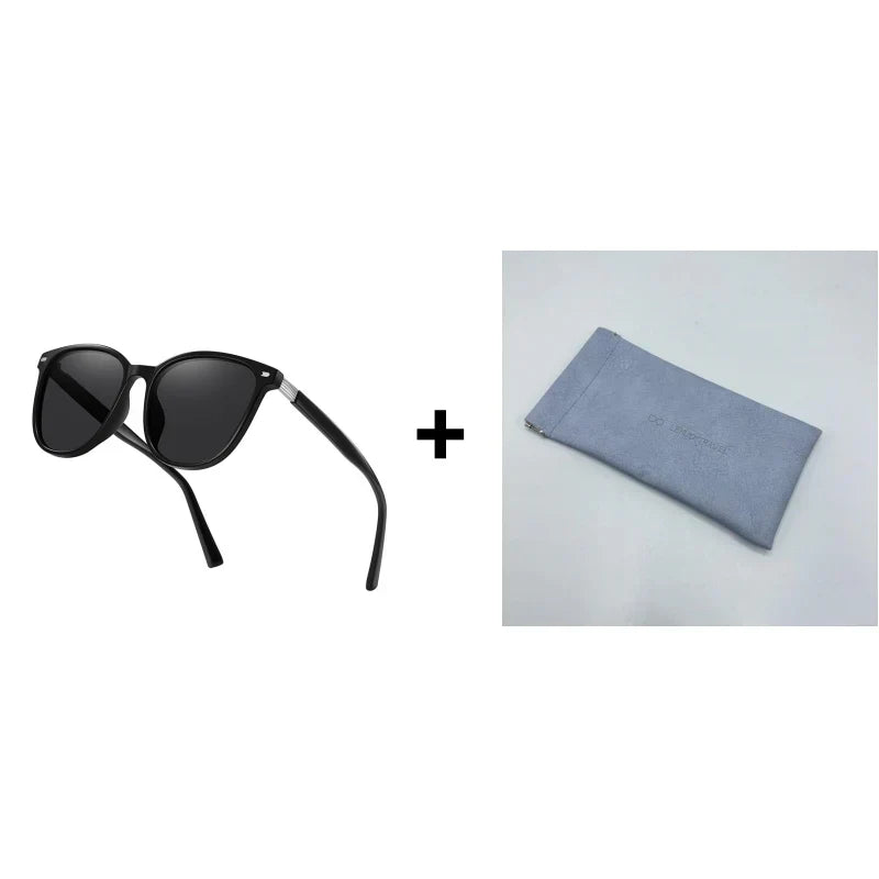 ☀️Sommarrea – 50 % rabatt! 🕶️Oversized polariserade solglasögon för damer