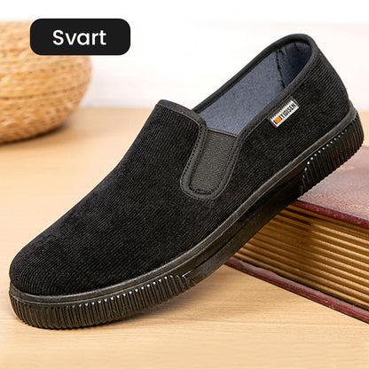 Herr Slip-On Andningsbara Mjuka Sula Skor
