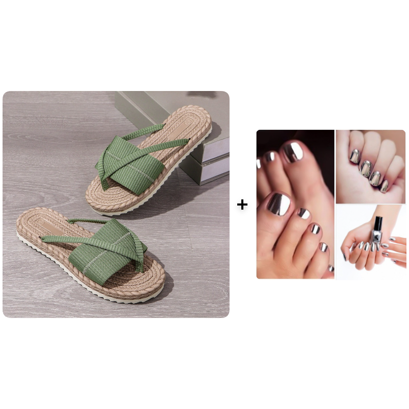 Bekväma sommar-flipflops för damer