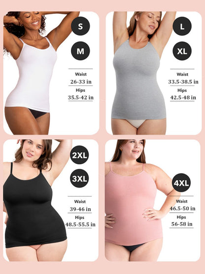🔥KÖP MER SPARA MER - 💕2025 ÅRS HETASTA SELLER – Formgivande stretchcamisole för heltidskomfor🥰