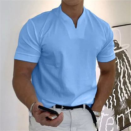 2025 Gentlemans business kortärmad fitness-T-shirt