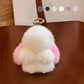 Handmade Soft Bunny PomPom Charms