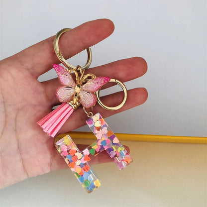 🎁Sista dagen 49 % RABATT🔥 🌼Nyckelringar med initialer🦋