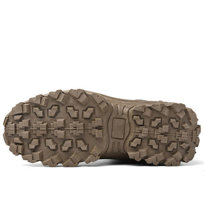 🔥Vattentäta utomhusstövlar med punkteringsskydd för män Stridsstövlar Arméstövlar🥾 (uppgradering av hållbarhet)