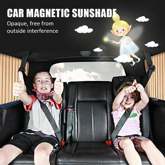 Universal Fit Magnetic Car Side Window Sekretess Solskärm