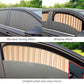 Universal Fit Magnetic Car Side Window Sekretess Solskärm