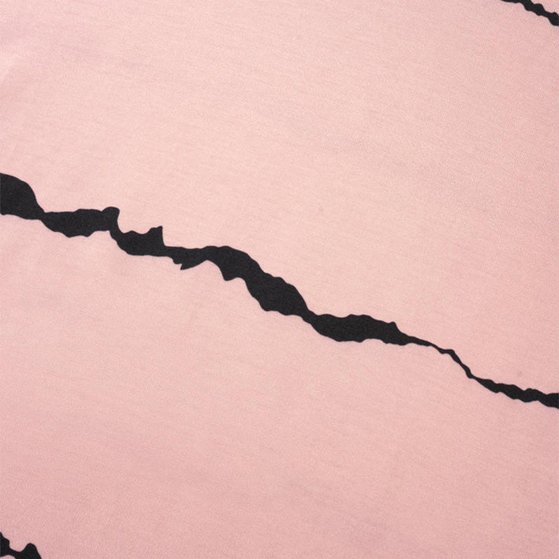 🔥🌷Sista dagen-erbjudande: 50 % rabatt – 👕Randig T-shirt med korta ärmar och V-ringning i stora storlekar för kvinnor