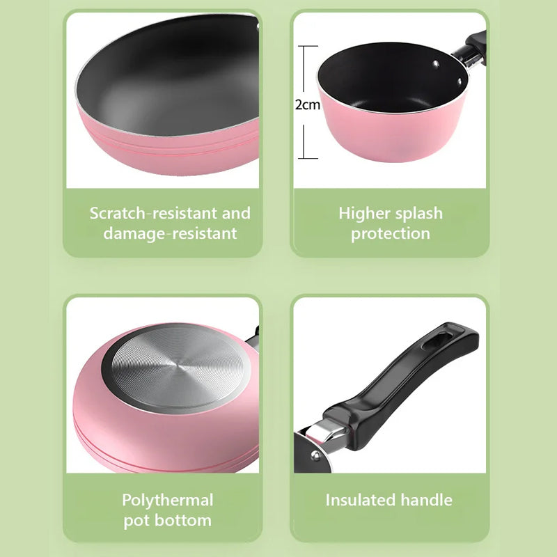 🎁[Bästa gåvan för barn]🍳Barnens riktiga matlagningsminiköksleksaker - 22 PCS-uppsättning