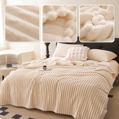 🎅Julrea – 70 % rabatt🛏️Tjock kaninplush & mjölkvelourtäcke