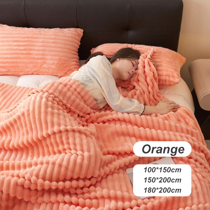 🎅Julrea – 70 % rabatt🛏️Tjock kaninplush & mjölkvelourtäcke