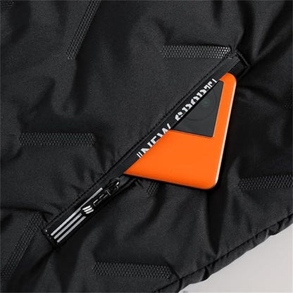 🔥Vinterjacka med huva och dragkedja för män