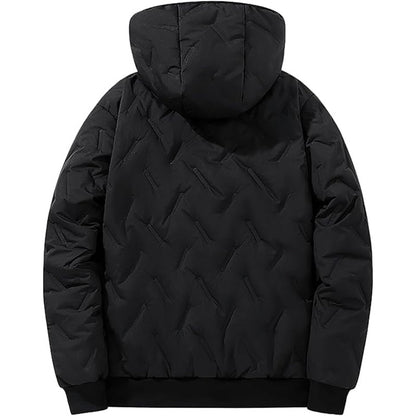 🔥Vinterjacka med huva och dragkedja för män