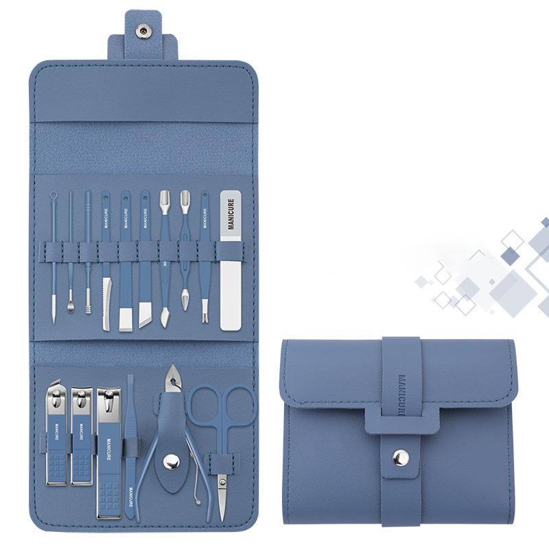 ⏳Begränsad tid 50% rabatt💥Nagelklippare bärbar uppsättning (12/16 delar)