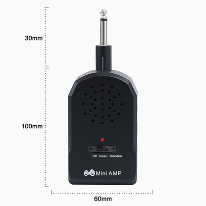 Mini bärbar elektrisk gitarrförstärkar